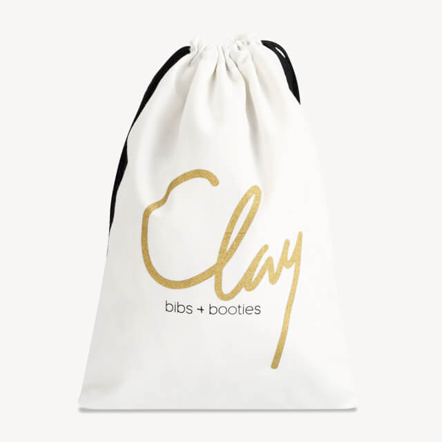 Custom Printed Logo Natural Cotton Drawstring Bag Eco-Friendly