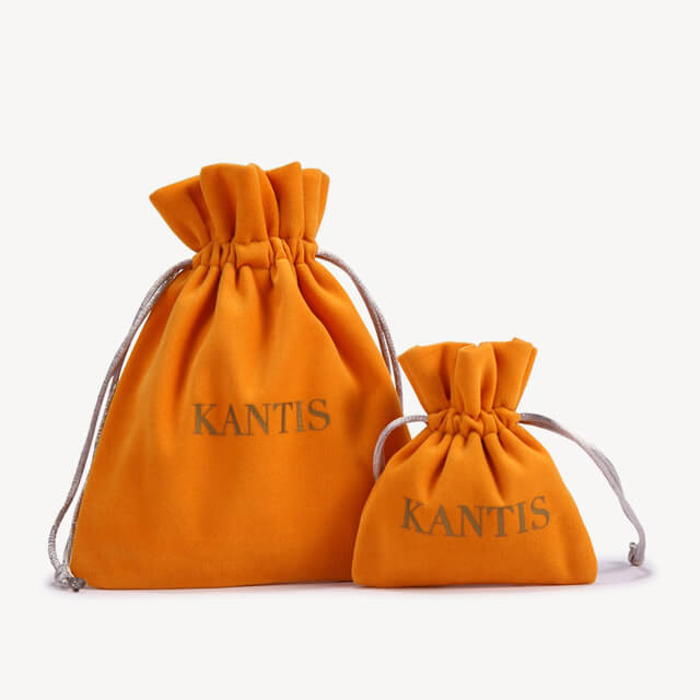 Sinicline Small Size Cotton and Linen Custom Logo Drawstring Bags