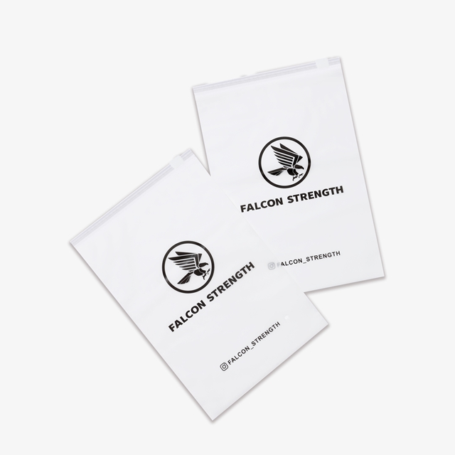 Custom ziplock bags for clothes with logo
